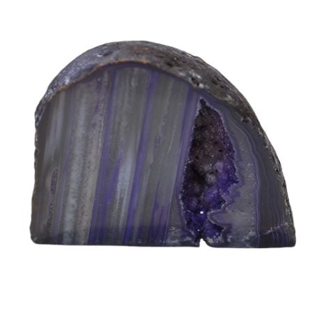Agate Geode Purple