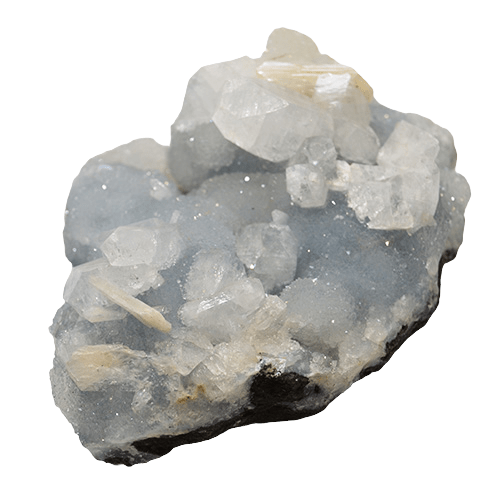 White Apophyllite Cluster
