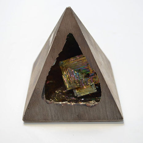 Bismuth Pyramid Geode