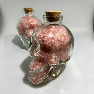 Decorative Glass Shaped Skull