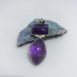 Tear Drop and Square Amethyst