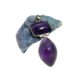 Tear Drop and Square Amethyst