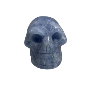 Blue Calcite Skull 