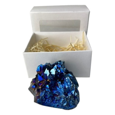 Healing Crystals -blue1 titanium