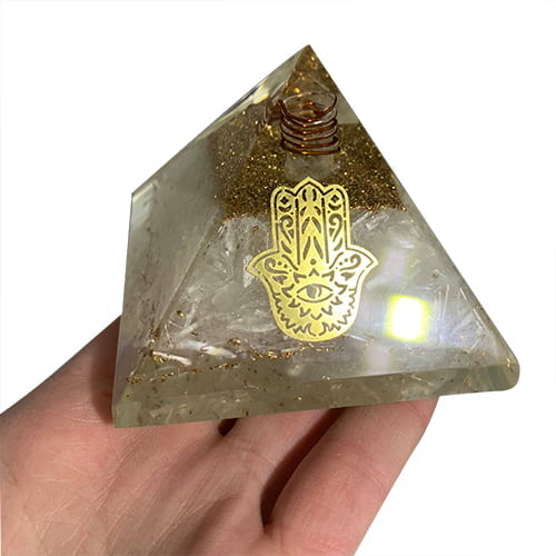 Orgonite Pyramid Selenite