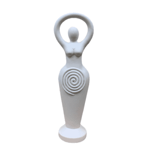 Ceramic Spiral Goddess