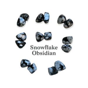 Snowflake Obsidian Tumbled
