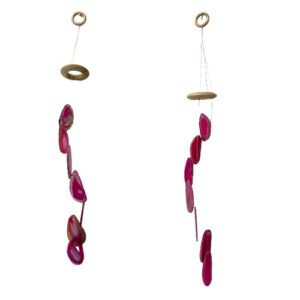 Pink Agate Wind Chime