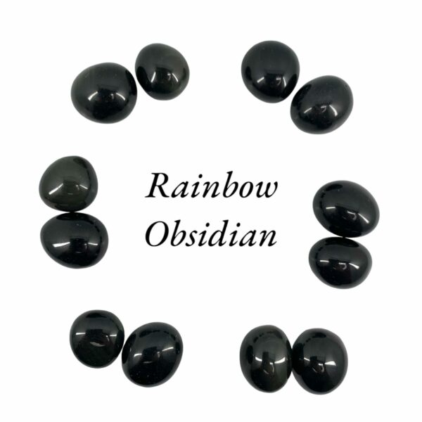 Rainbow Obsidian Tumbled